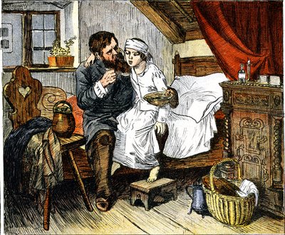 El huérfano de Efter Maleri af Toby C. Rosenthal
